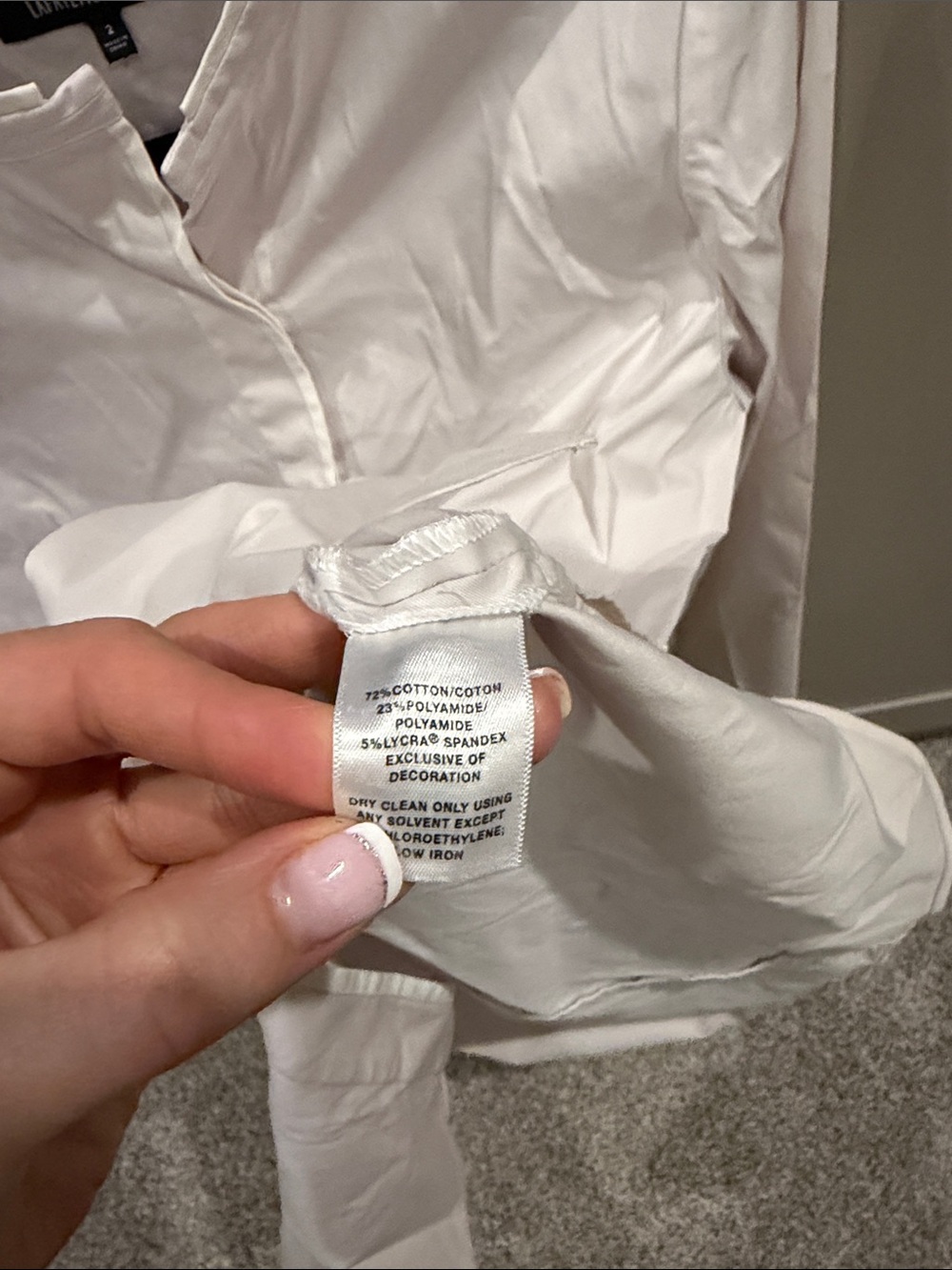 Lafayette 148 Button Down Shirt - Picture 5 of 6